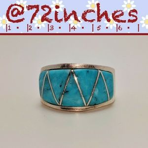 Turquoise and 925 silver Ring